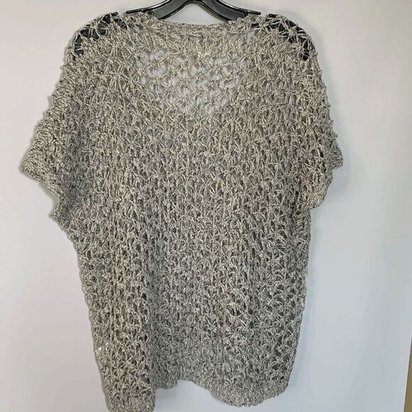 POL Open Knit Short Sleeve Top Size Small - Picture 8 of 9